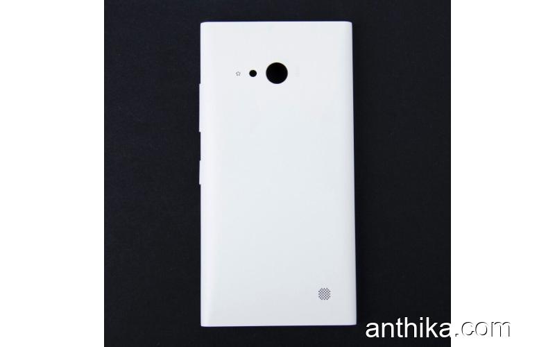 Nokia Lumia 730 735 Kapak Pil Kapak Original Battery Cover + Nfc White