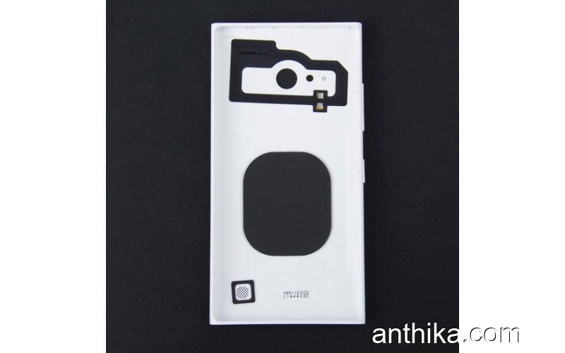 Nokia Lumia 730 735 Kapak Pil Kapak Original Battery Cover + Nfc White