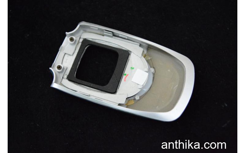 Samsung A800 Kapak Original Front Cover Silver New