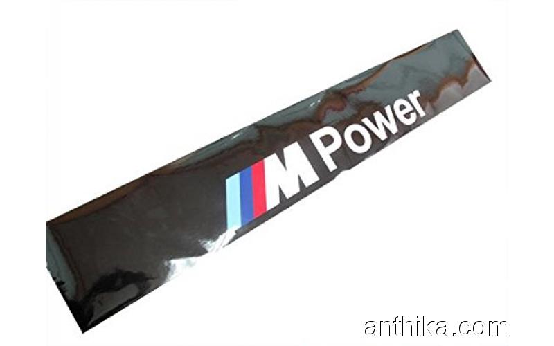 BMW M POWER Z4 M3 E30 E36 E40 E46 Ön Cam Amblem Logo Sticker