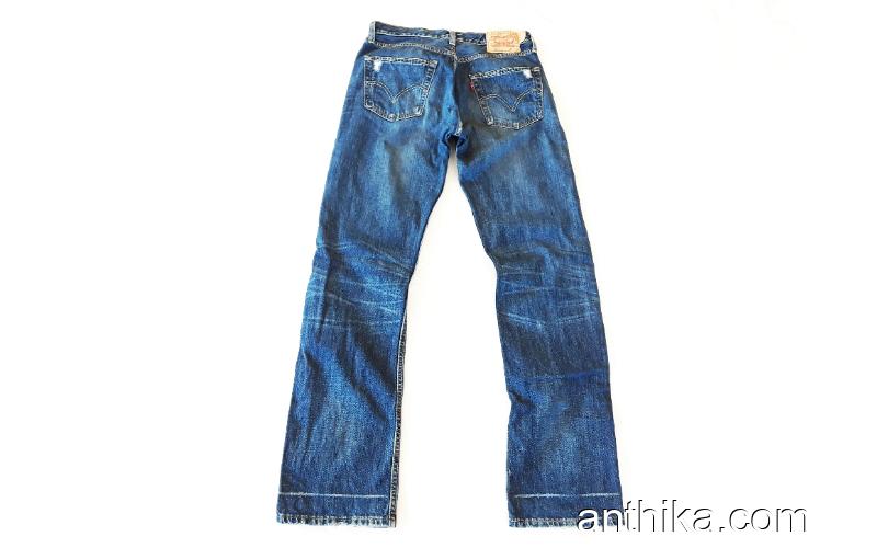 Levis 501 Kot Pantolon Jeans Orjinal Taşlamalı 31x34 Beden