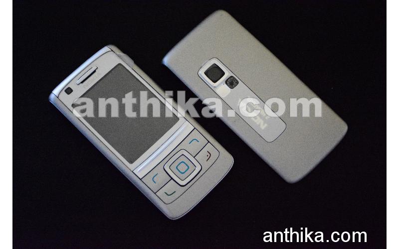 Nokia 6280 Kapak Tuş Original Xpress On Cover and Keypad Grey New