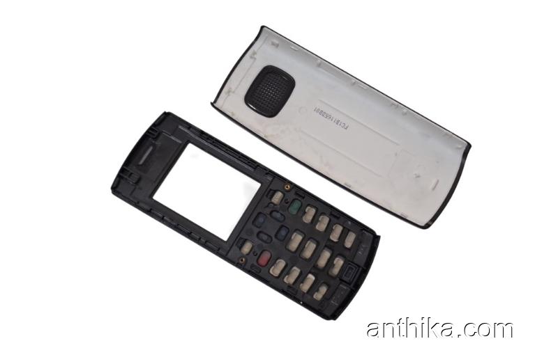 Nokia X1 X1-00 Kapak Tuş Original Front and Battery Cover Black New