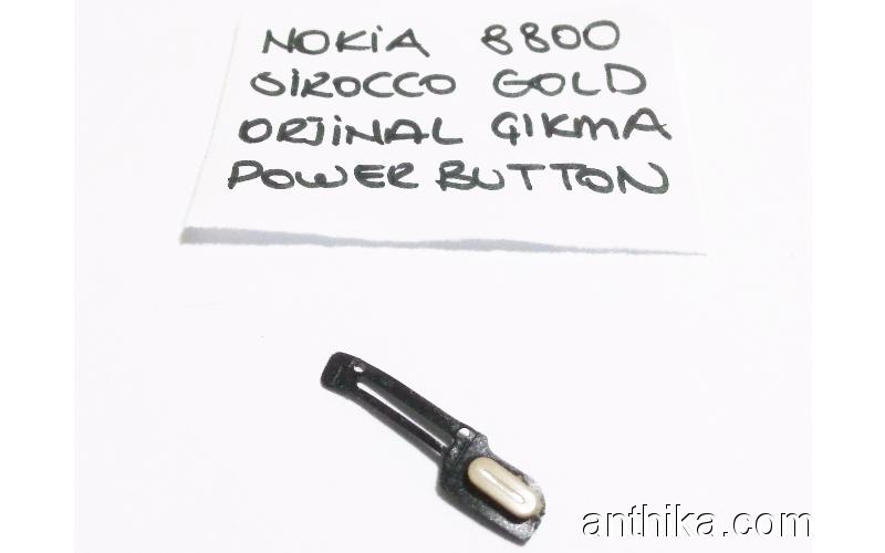 Nokia 8800 Sirocco Gold Açma Kapama Tuş Power On Off Button Used