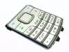 Nokia 6500 Classic Tuş Orjinal Keypad Silver