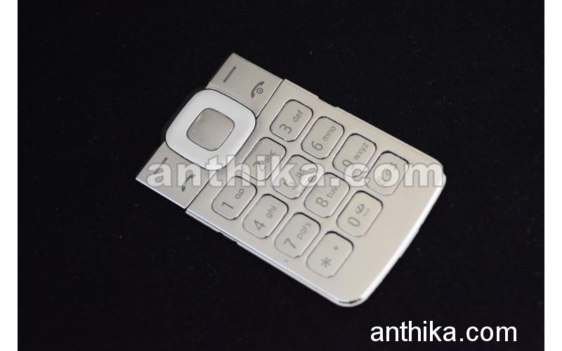 Nokia 7510 Supernova Tuş Original Keypad Silver New Condition