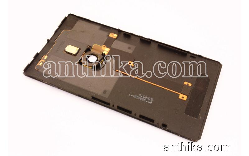 Nokia Lumia 925 Kapak NFC Anten Original Battery Cover Black 02503T6