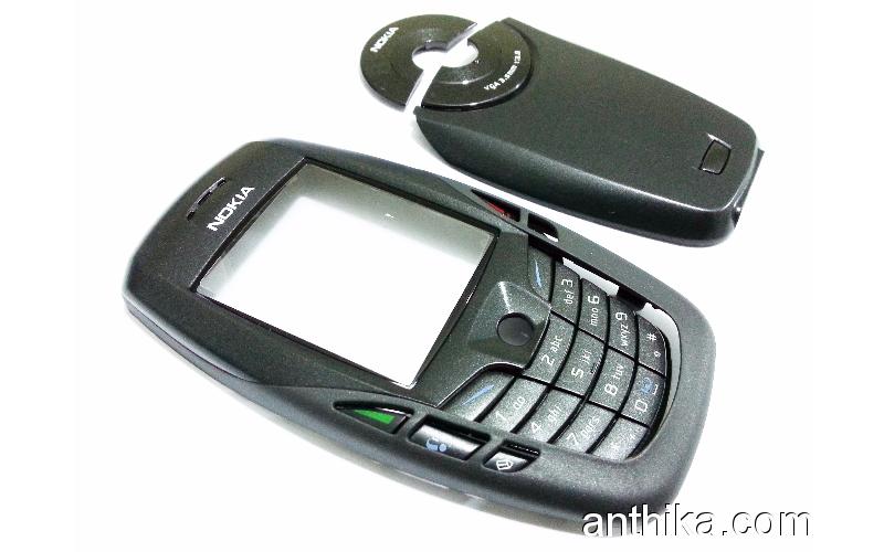Nokia 6600 Kapak Tuş Orjinal Kalitesinde Xpress On Cover Black