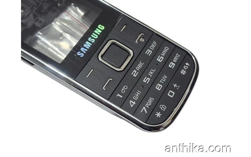 Samsung c3530 Kapak Kasa Tuş Full Housing Silver New Good Quality