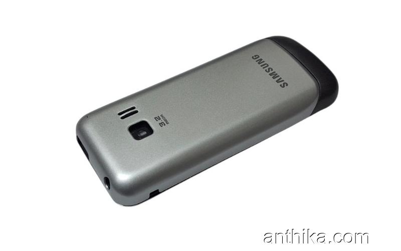 Samsung c3530 Kapak Kasa Tuş Full Housing Silver New Good Quality