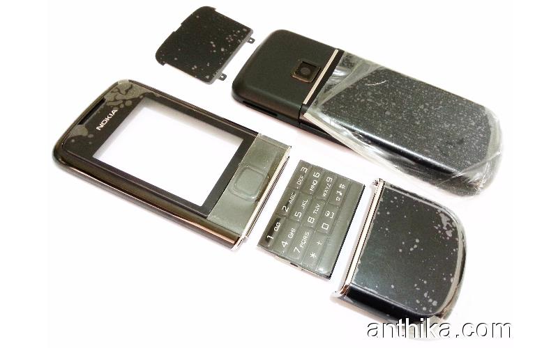 Nokia 8800 Arte Black Kapak Tuş Full Set