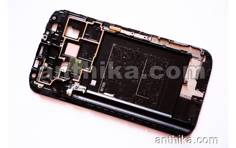 Samsung Galaxy Note 2 N7100 Ekran Çerçeve Original Lcd Frame Used