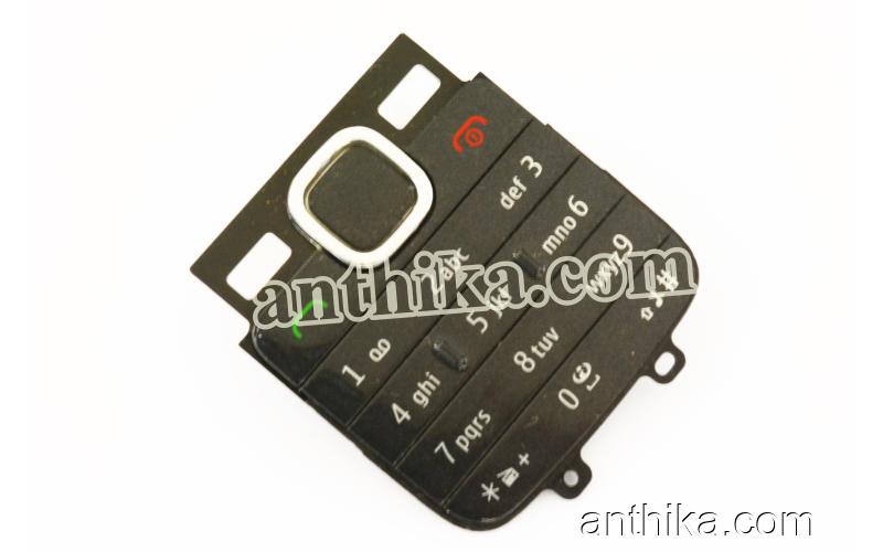 Nokia C1-01 Tuş Orjinal Keypad Black Used