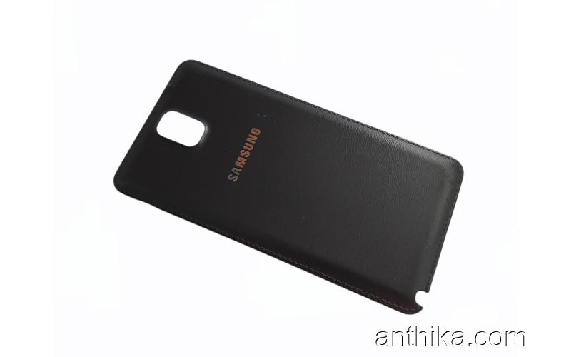 Samsung Galaxy Note 3 SM-N9000 Kapak Original Battery Cover Black Used