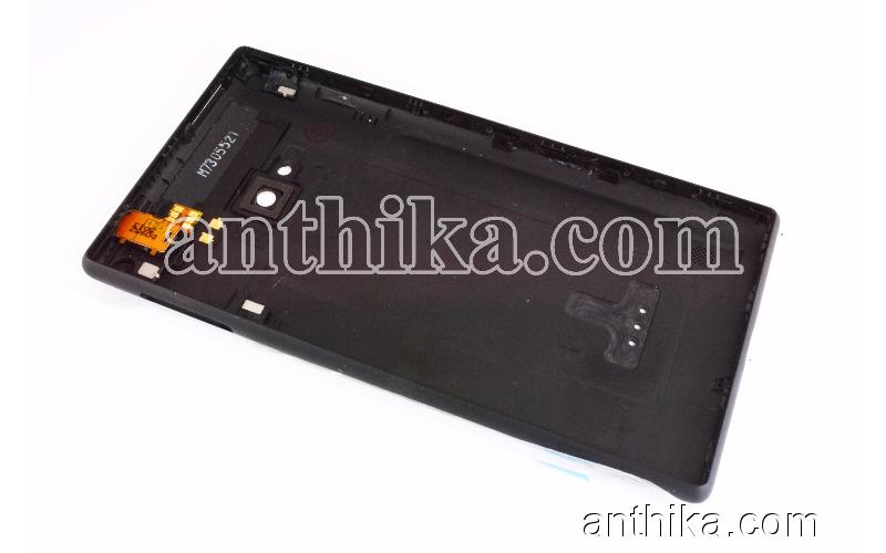 Nokia Lumia 720 Kapak Original Back Cover Black New 02504M2