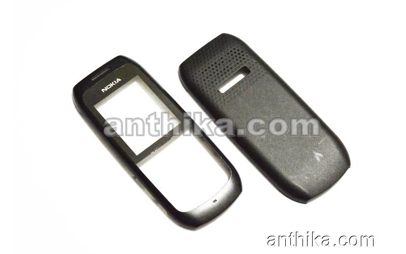 Nokia 1616 Kapak Takım Original Xpress on Cover Black Used