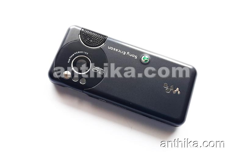 Sony Ericsson W610 W610i Kapak Kasa Tuş High Quality Full Housing Gray