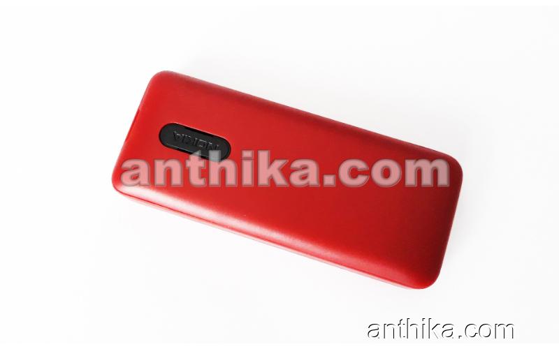 Nokia 105 Kapak Kasa Tuş High Quality Full Housing Black Red New