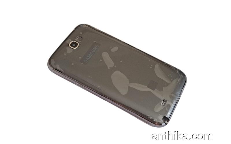 Samsung N7100 Note 2 Kapak Kasa Set Original Housing Gray