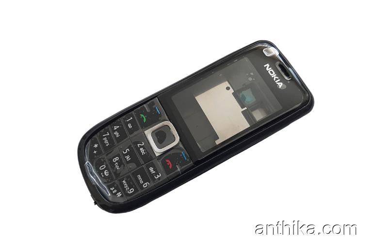 Nokia 3120 Classic Kapak Kasa Tuş High Quality Full Housing Black New