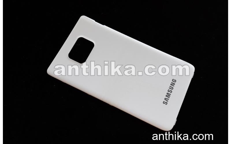 Samsung Galaxy S2 i9100 Kapak Original Battery Cover White Used