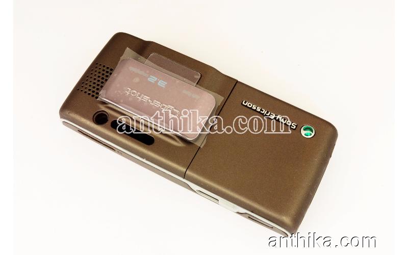 Sony Ericsson K790 K800 Kapak Kasa Tuş Orjinal Kalitesinde Brown