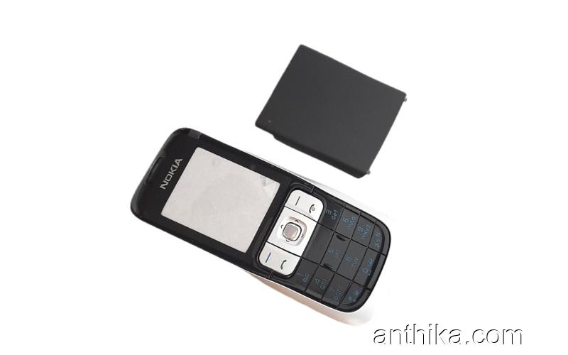 Nokia 2630 Classic Kapak Tuş Gri - Siyah