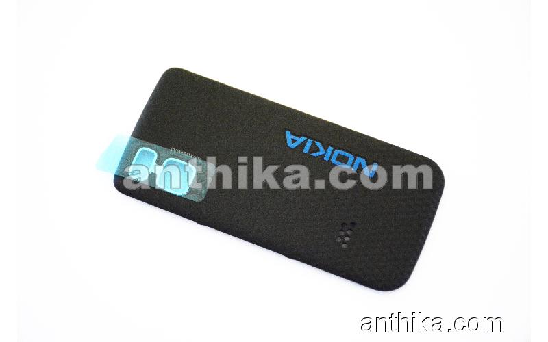 Nokia 5610 XpressMusic Kapak Original Battery Cover Black Blue New