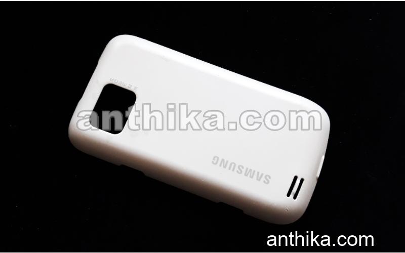 Samsung S5600 Preston Kapak Original Battery Cover White Used