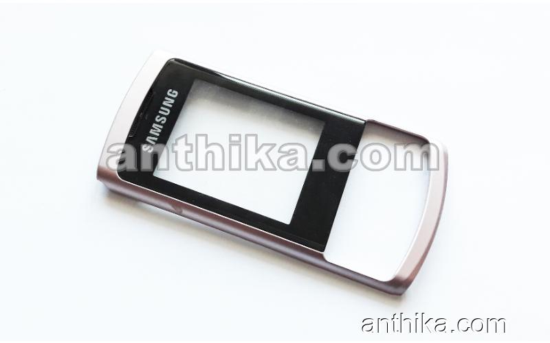 Samsung C3050 Kapak Original Front Cover Pink New Condition