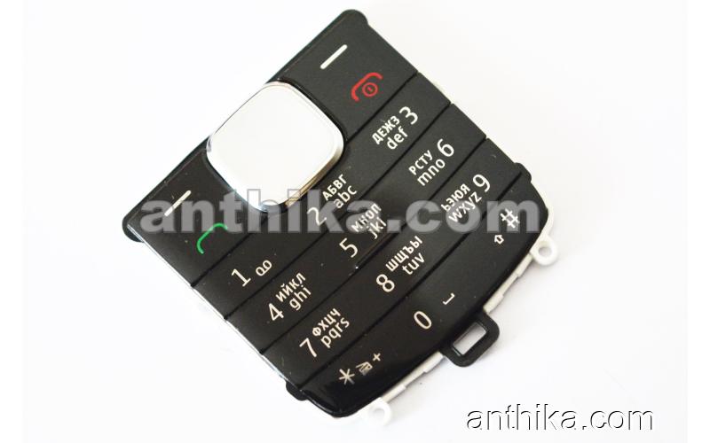 Nokia 1800 Tuş Original Keypad Black Russian New