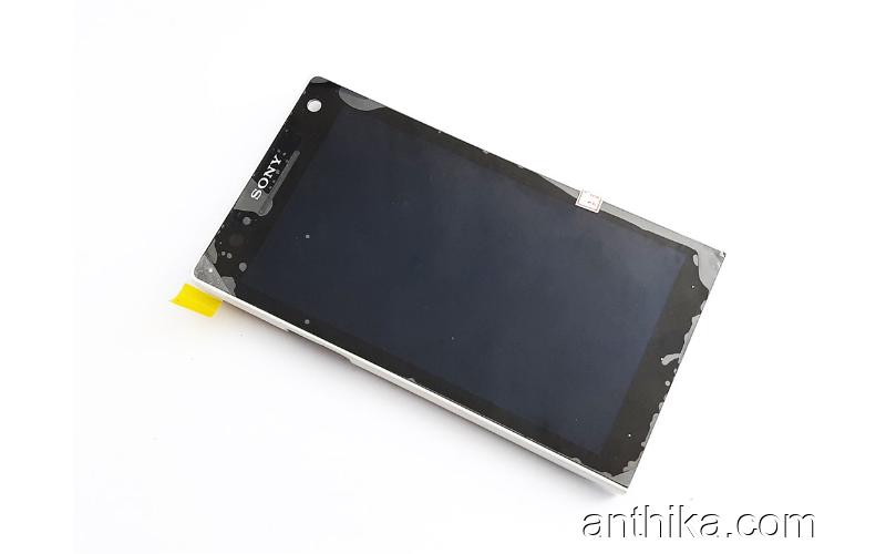 Sony Xperia S Lt26 Lt26i Dokunmatik Lcd Ekran Çıtalı Full Beyaz Ekran Dokunmatik