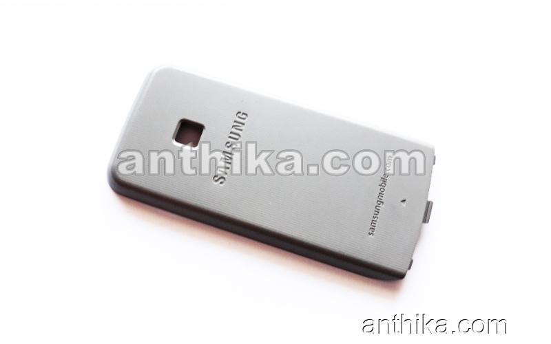 Samsung M140 Kapak Original Battery Cover Gray New Condition