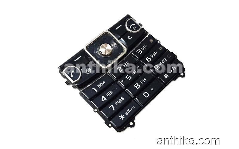 Sony Ericsson C510 Tuş Original Keypad Black Used