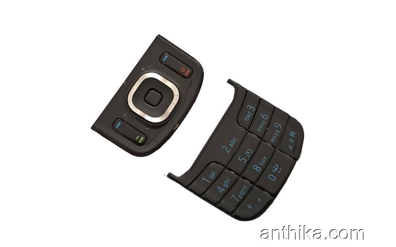 Nokia 6260 Slide Tuş High Quality Keypad Black New