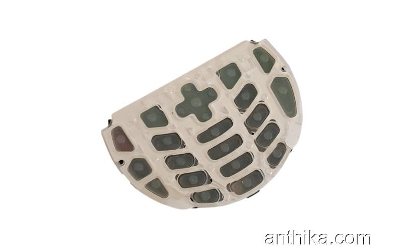 Nokia 6630 Tuş Original Keypad Silver New with Vodafone Logo