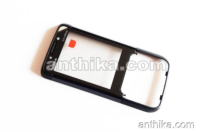 Nokia 5610 XpressMusic Kapak Speaker Original Front Cover Black New