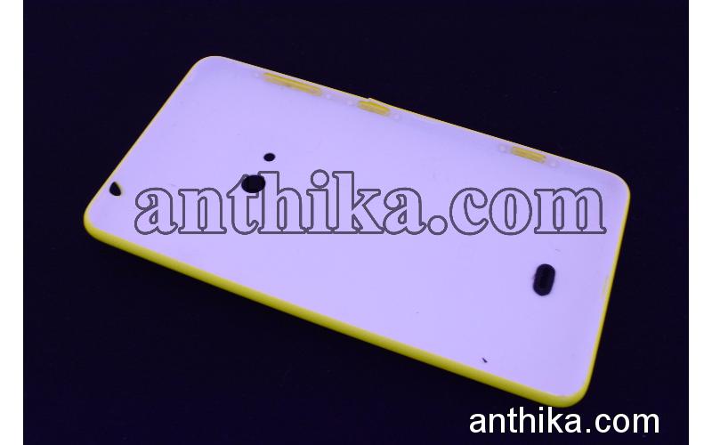 Nokia Lumia 625 Kapak Original Battery Cover Yellow Used 02504R3 8003074