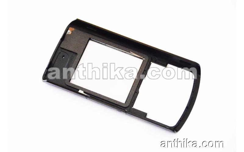 Nokia N72 Kapak Original Front Cover Black New