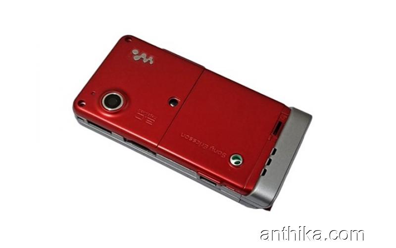 Sony Ericsson w910 w910i Kapak Kasa Tuş Kırmızı Full Housing New