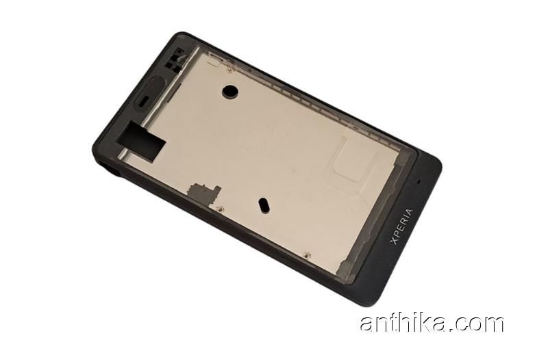 Sony Xperia Miro ST23 Kapak Kasa Full Housing Black New