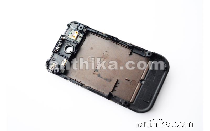 Nokia 7390 Kasa Kapak Original Middle Cover Battery Cover Brown Used