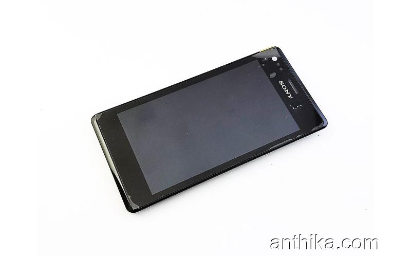 Sony Xperia M C1905 C1904 C2005 Ekran Dokunmatik Panel Çıtalı Siyah