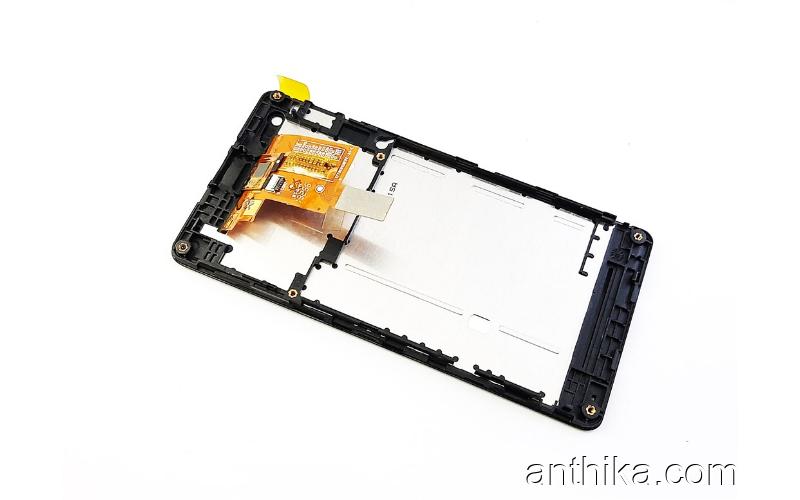 Sony Xperia M C1905 C1904 C2005 Ekran Dokunmatik Panel Çıtalı Siyah