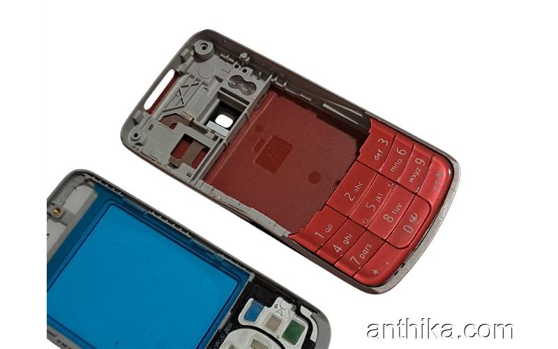 Nokia 6210 Navigator Kapak Kasa Tuş Full Housing Red New