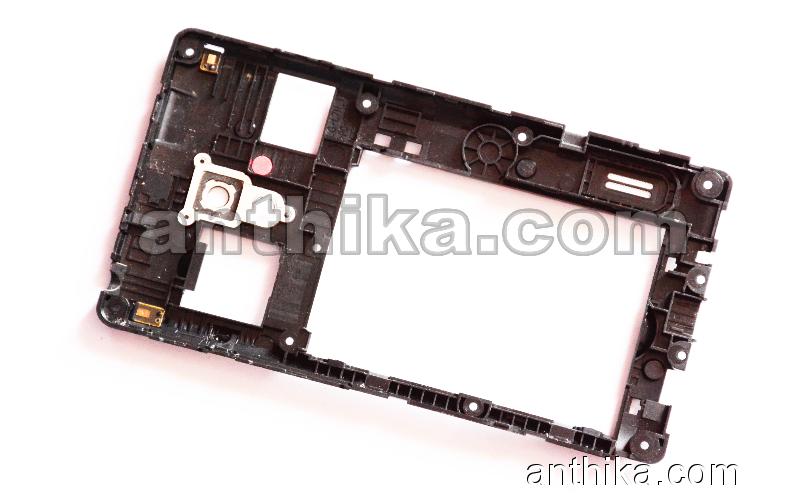 LG Optimus L7 II P710 Kasa Original Middle Cover Black Used