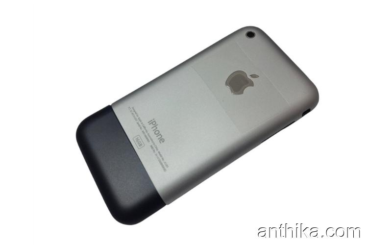 Apple iphone 2G Kapak Kasa Apple iphone 16GB Back Cover Silver A1203