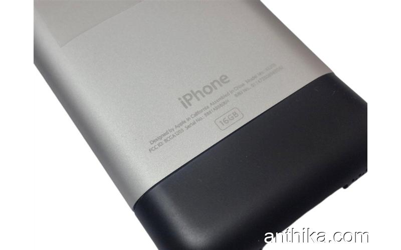 Apple iphone 2G Kapak Kasa Apple iphone 16GB Back Cover Silver A1203