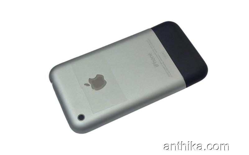 Apple iphone 2G Kapak Kasa Apple iphone 16GB Back Cover Silver A1203