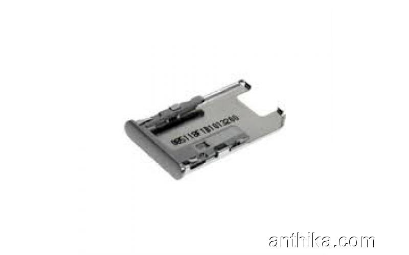 Nokia E7 E7-00 Sim Kapak Orjinal Sim Card Holder Gray New